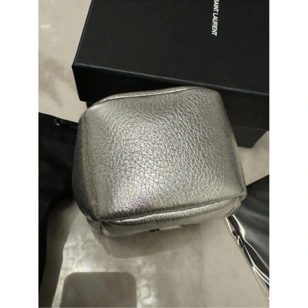 Yves Saint‎ Laurent Silver Baby Bag